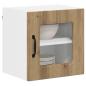 Preview: Küchenhängeschrank mit Tür 2 pcs Artisan-Eiche 40 x 31 x 40 cm