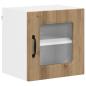 Preview: Küchenhängeschrank mit Tür 2 pcs Artisan-Eiche 40 x 31 x 40 cm
