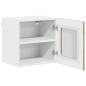 Preview: Küchenhängeschrank mit Tür 2 pcs Artisan-Eiche 40 x 31 x 40 cm