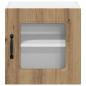 Preview: Küchenhängeschrank mit Tür 2 pcs Artisan-Eiche 40 x 31 x 40 cm