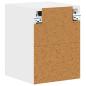 Preview: Küchenhängeschrank mit Regal Weiß 30 x 31 x 40 cm Holzwerkstoff