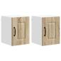 Preview: Küchenhängeschrank mit Regal 2 pcs Sonoma-Eiche 30 x 31 x 40 cm