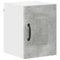 Preview: Küchenhängeschrank mit Regal 2 pcs Beton Grau 30 x 31 x 40 cm
