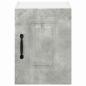 Preview: Küchenhängeschrank mit Regal 2 pcs Beton Grau 30 x 31 x 40 cm