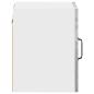 Preview: Küchenhängeschrank mit Regal 2 pcs Beton Grau 30 x 31 x 40 cm