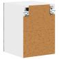 Preview: Küchenhängeschrank mit Regal 2 pcs Beton Grau 30 x 31 x 40 cm