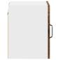 Preview: Küchenhängeschrank 2 pcs Geräucherte Eiche 30 x 31 x 40 cm