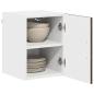 Preview: Küchenhängeschrank 2 pcs Braun Eichen-Optik 30 x 31 x 40 cm