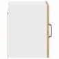 Preview: Küchenhängeschrank mit Tür 2 pcs Artisan-Eiche 30 x 31 x 40 cm