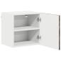 Preview: Küchenhängeschrank 2 pcs Geräucherte Eiche 40 x 31 x 40 cm
