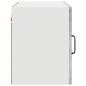 Preview: Küchenhängeschrank mit Regal 2 pcs Beton Grau 50 x 31 x 40 cm
