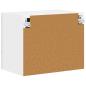 Preview: Küchenhängeschrank mit Regal 2 pcs Beton Grau 50 x 31 x 40 cm