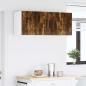Preview: Küchenhängeschrank 2 pcs Geräucherte Eiche 50 x 31 x 40 cm