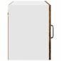 Preview: Küchenhängeschrank 2 pcs Geräucherte Eiche 50 x 31 x 40 cm