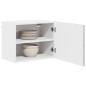 Preview: Küchenhängeschrank mit Tür 2 pcs Graues Sonoma 50 x 31 x 40 cm