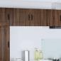 Preview: ARDEBO.de - Küchenhängeschrank mit Regal Braun Eichen-Optik 50 x 31 x 40 cm