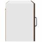 Preview: Küchenhängeschrank mit Regal Braun Eichen-Optik 50 x 31 x 40 cm