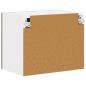Preview: Küchenhängeschrank mit Regal Braun Eichen-Optik 50 x 31 x 40 cm