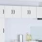 Preview: ARDEBO.de - Küchenhängeschrank 2 pcs Weiß 60 x 31 x 40 cm Holzwerkstoff