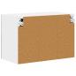 Preview: Küchenhängeschrank mit Regal 2 pcs Beton Grau 60 x 31 x 40 cm