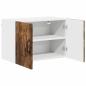 Preview: Küchenhängeschrank mit Regal Geräucherte Eiche 60 x 31 x 40 cm