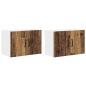 Preview: Küchenhängeschrank 2 pcs Altholz 60 x 31 x 40 cm Holzwerkstoff