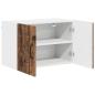 Preview: Küchenhängeschrank 2 pcs Altholz 60 x 31 x 40 cm Holzwerkstoff