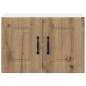 Preview: Küchenhängeschrank Artisan-Eiche 60 x 31 x 40 cm Holzwerkstoff