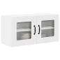 Preview: Küchenhängeschrank mit Regal Weiß 80 x 31 x 40 cm Holzwerkstoff