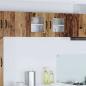Preview: ARDEBO.de - Küchenhängeschrank Altholz 80 x 31 x 40 cm Holzwerkstoff