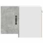 Preview: Küchenhängeschrank Beton Grau 57 x 57 x 40 cm Holzwerkstoff