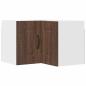 Preview: Küchenhängeschrank mit Regal Braun Eichen-Optik 57 x 57 x 40 cm
