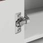 Preview: Küchenhängeschrank mit Regal Braun Eichen-Optik 57 x 57 x 40 cm