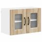 Preview: Küchenhängeschrank mit Regal 2 pcs Sonoma-Eiche 60 x 31 x 40 cm
