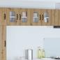 Preview: ARDEBO.de - Küchenhängeschrank mit Tür 2 pcs Artisan-Eiche 60 x 31 x 40 cm