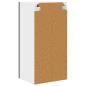 Preview: Küchenhängeschrank Schwarz 40 x 31 x 80 cm Holzwerkstoff