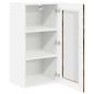 Preview: Küchenhängeschrank 2 pcs Geräucherte Eiche 40 x 31 x 80 cm