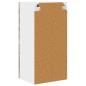 Preview: Küchenhängeschrank 2 pcs Geräucherte Eiche 40 x 31 x 80 cm