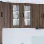 Preview: ARDEBO.de - Geschirrspülerfront Kalmar Braun Eichen-Optik 40 x 31 x 80 cm