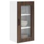 Preview: Geschirrspülerfront Kalmar Braun Eichen-Optik 40 x 31 x 80 cm