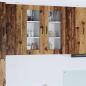 Preview: ARDEBO.de - Küchenhängeschrank Altholz 40 x 31 x 80 cm Holzwerkstoff