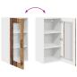 Preview: Küchenhängeschrank Altholz 40 x 31 x 80 cm Holzwerkstoff