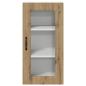 Preview: Küchenhängeschrank mit Tür 2 pcs Artisan-Eiche 40 x 31 x 80 cm