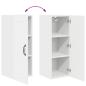Preview: Küchenhängeschrank 2 pcs Weiß 30 x 31 x 80 cm Holzwerkstoff