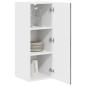 Preview: Küchenhängeschrank mit Tür 2 pcs Graues Sonoma 30 x 31 x 80 cm