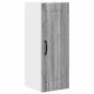 Preview: Küchenhängeschrank mit Tür 2 pcs Graues Sonoma 30 x 31 x 80 cm