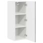 Preview: Küchenhängeschrank mit Tür 2 pcs Graues Sonoma 30 x 31 x 80 cm
