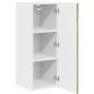Preview: Küchenhängeschrank Altholz 30 x 31 x 80 cm Holzwerkstoff