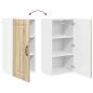 Preview: Küchenhängeschrank Sonoma-Eiche 40 x 31 x 80 cm Holzwerkstoff