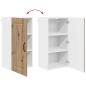 Preview: Küchenhängeschrank Artisan-Eiche 40 x 31 x 80 cm Holzwerkstoff